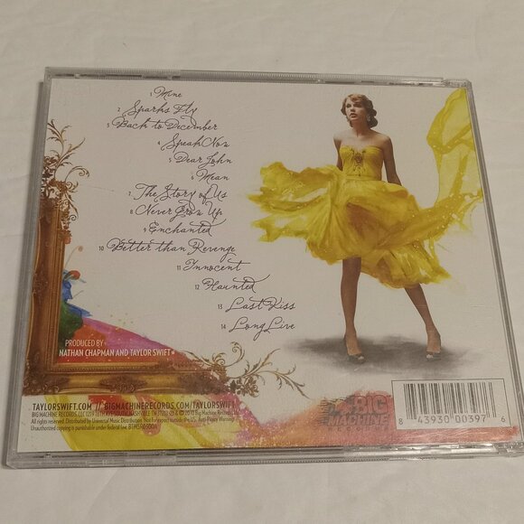 Taylor Swift Speak Now CD - Picture 2 of 4